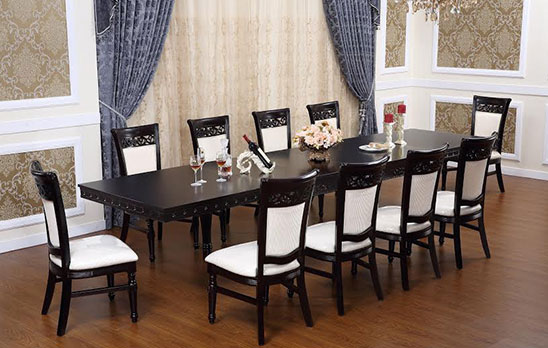 רהיטים שלחן מלכים שלחן וכיסאות סלון