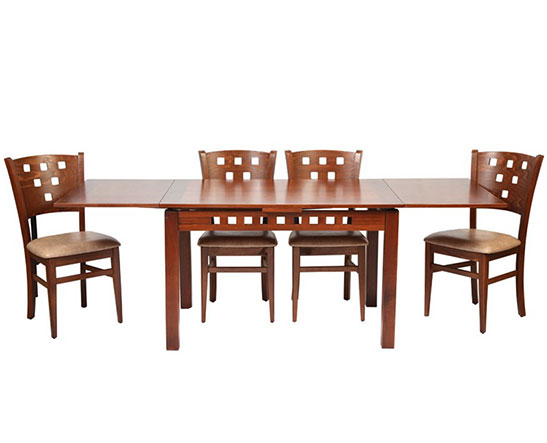 רהיטים שולחן מלכים פינת אוכל קומפלט למטבח