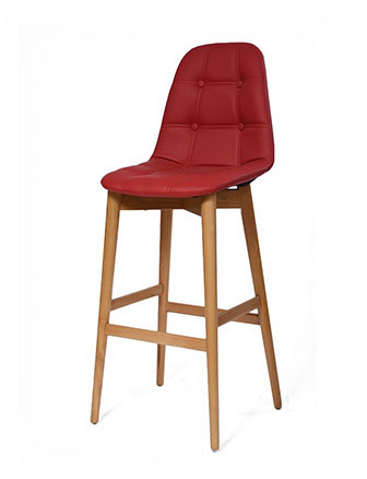 רהיטים שולחן מלכים כיסאות בר ממתכת מרופדות