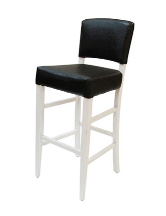 רהיטים שולחן מלכים כיסאות בר ממתכת מרופדות