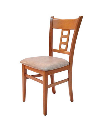 רהיטים שולחן מלכים כיסאות מטבח מעץ מרופדים
